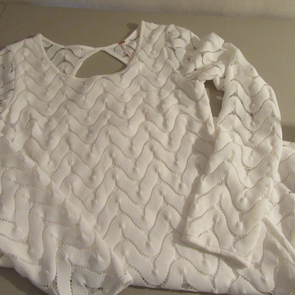 Free People White Mini Dress